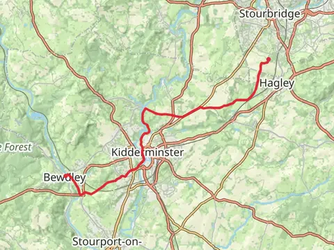 Hagley to Bewdley Walk