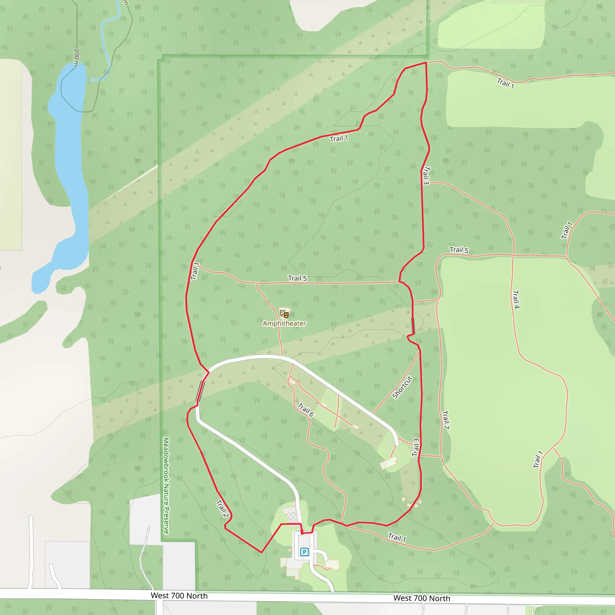 Trail 2 Loop mobile static map