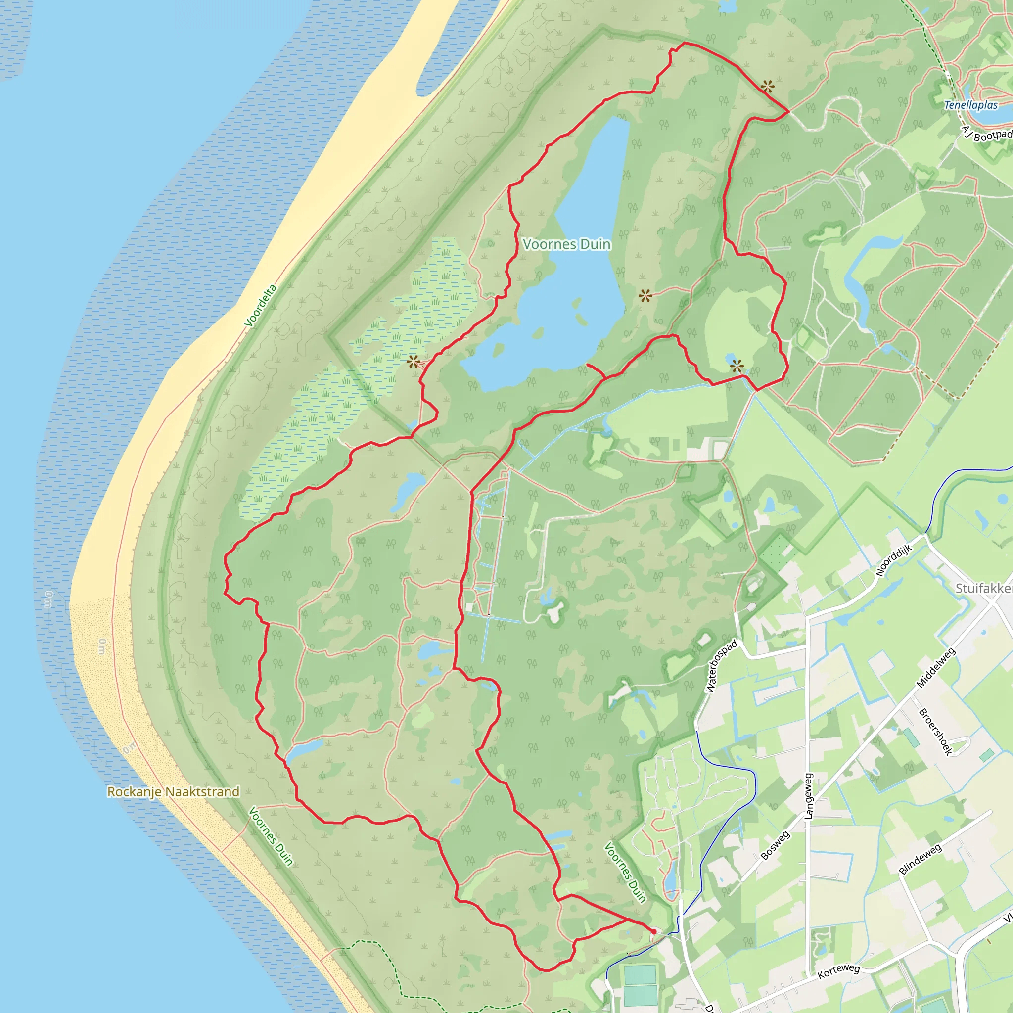 Breede Water and Waterbosch Loop mobile static map