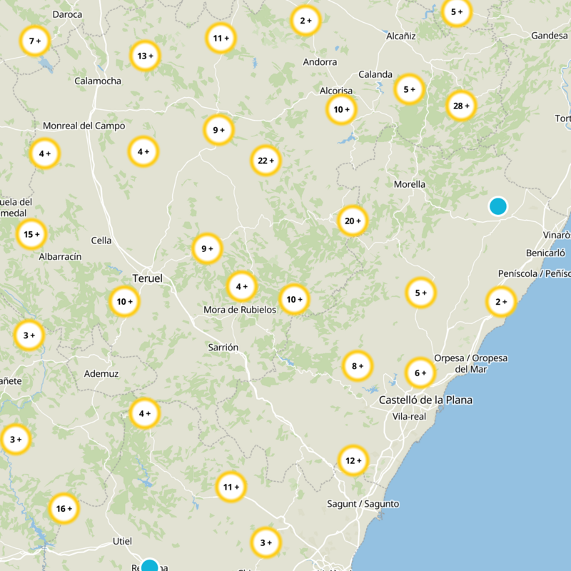 Linares De Mora Static Map