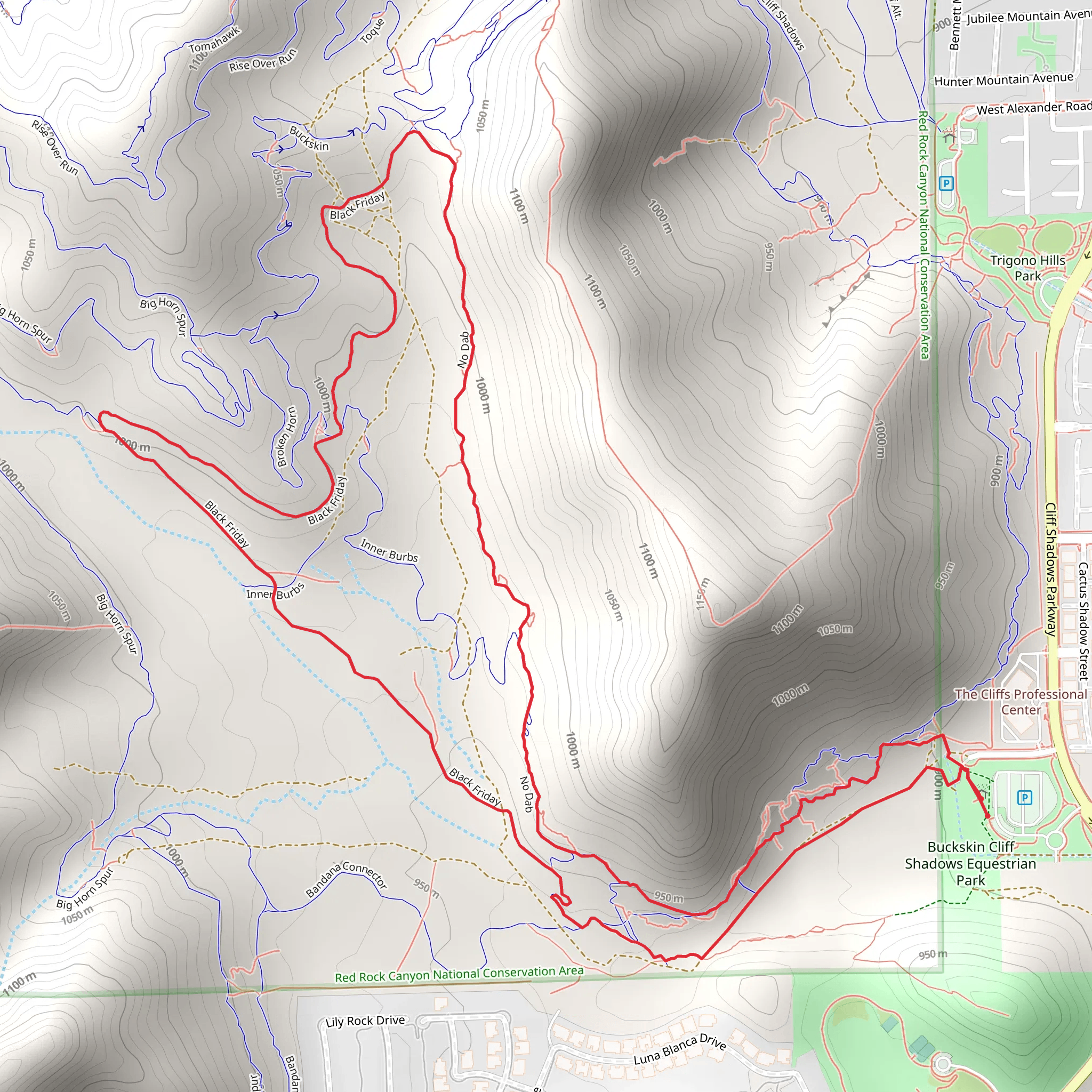 Black Friday and No Dab Loop mobile static map