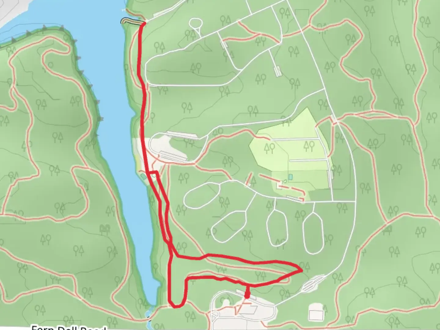 An image depicting the trail Newport Loop Trail and its surrounding area.