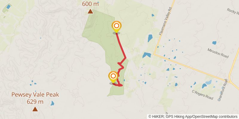 Heysen Trail alt 4 Map