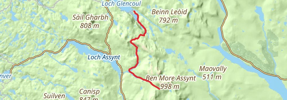 Scottish National Trail stage 42 Map