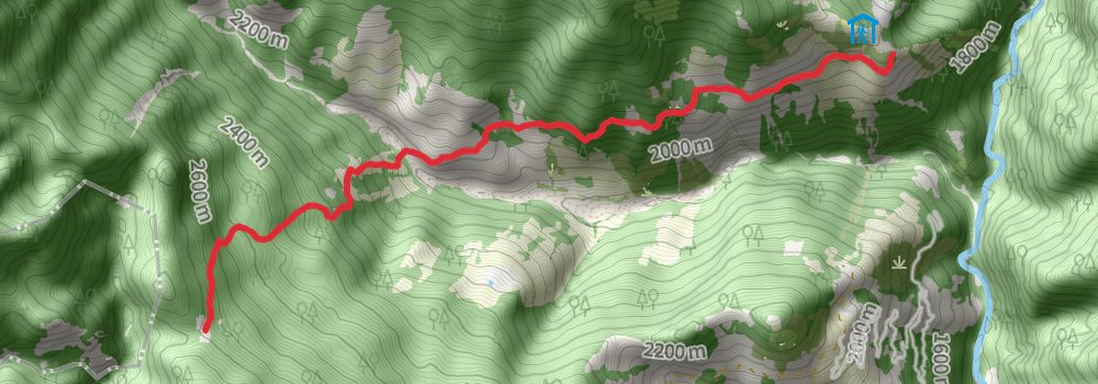 Annapurna Base Camp Trek stage 4 Map
