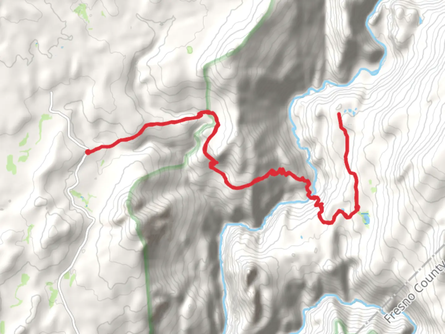 An image depicting the trail Cassidy Meadow via Theodore Solomons Trail and its surrounding area.