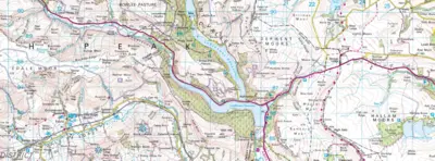 Ordnance Survey Great Britain (OSGB) OL 1 - The Peak District - Dark Peak Area on HiiKER