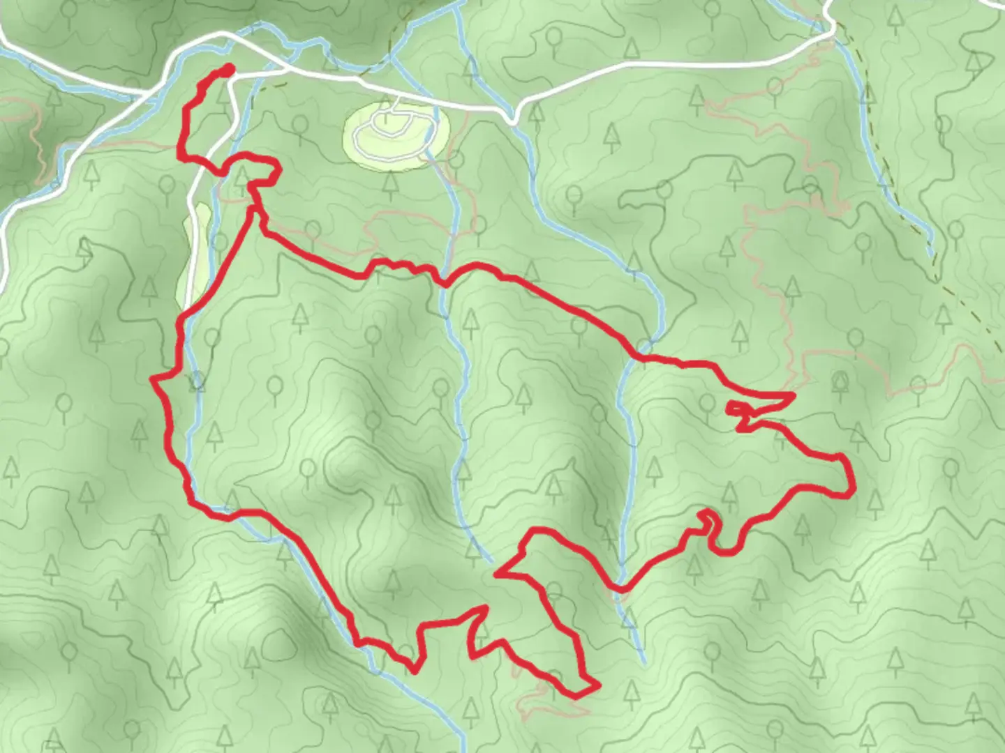 An image depicting the trail Meadows Group Campground - Colorado Trail and its surrounding area.