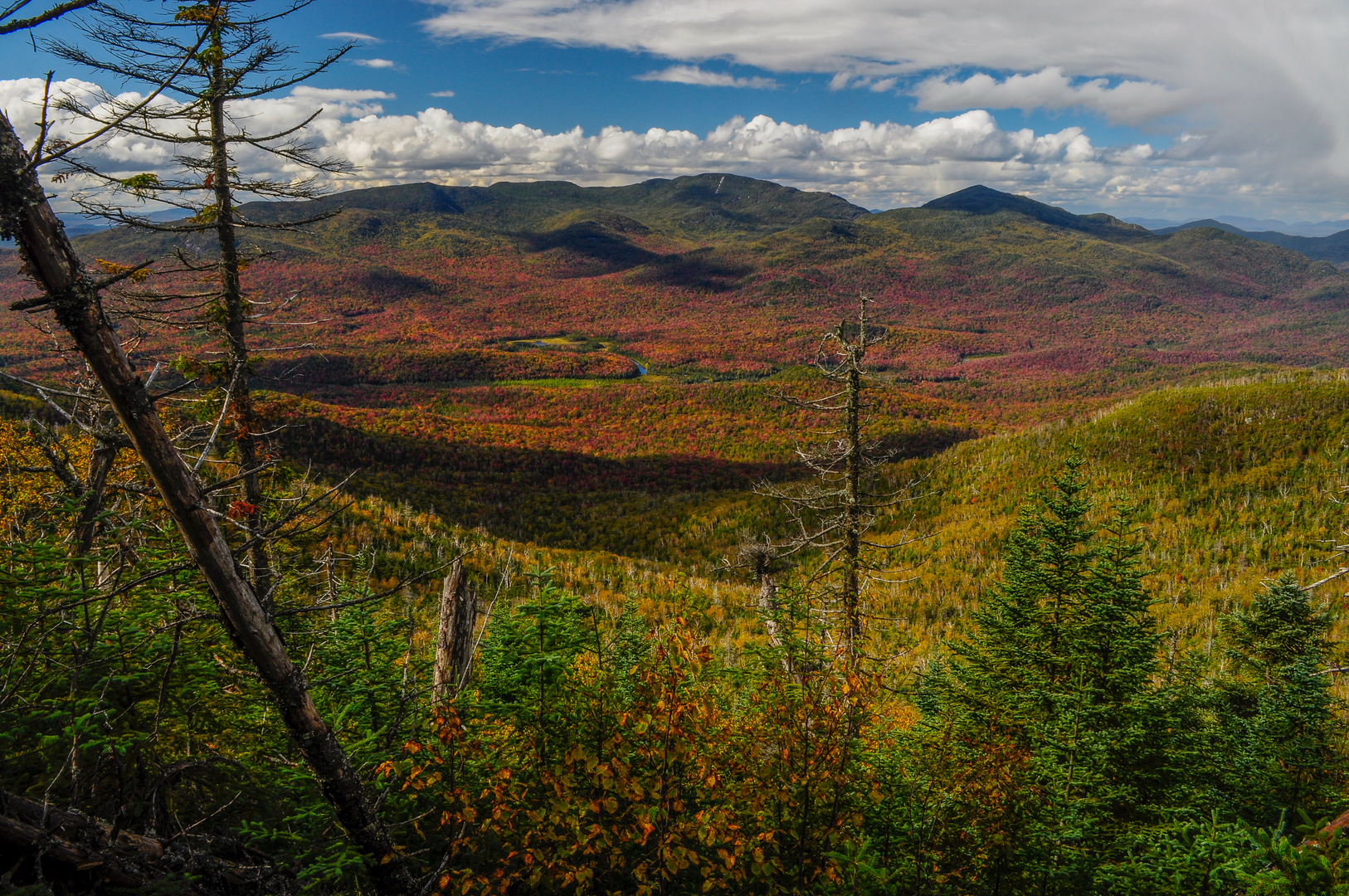 An image depicting the trail Seward Range Loop and its surrounding area.