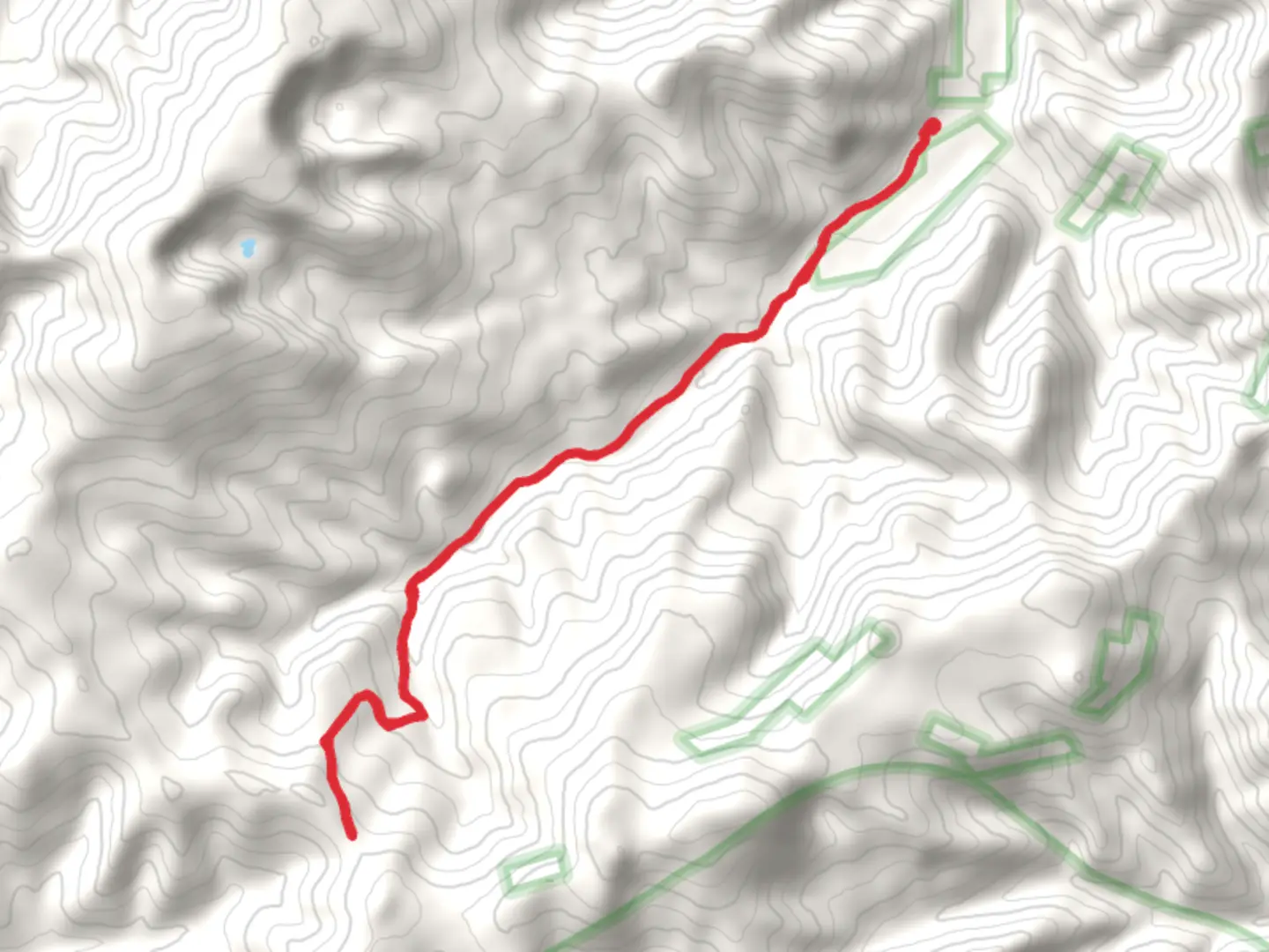 An image depicting the trail Dry Wolf Trail and its surrounding area.