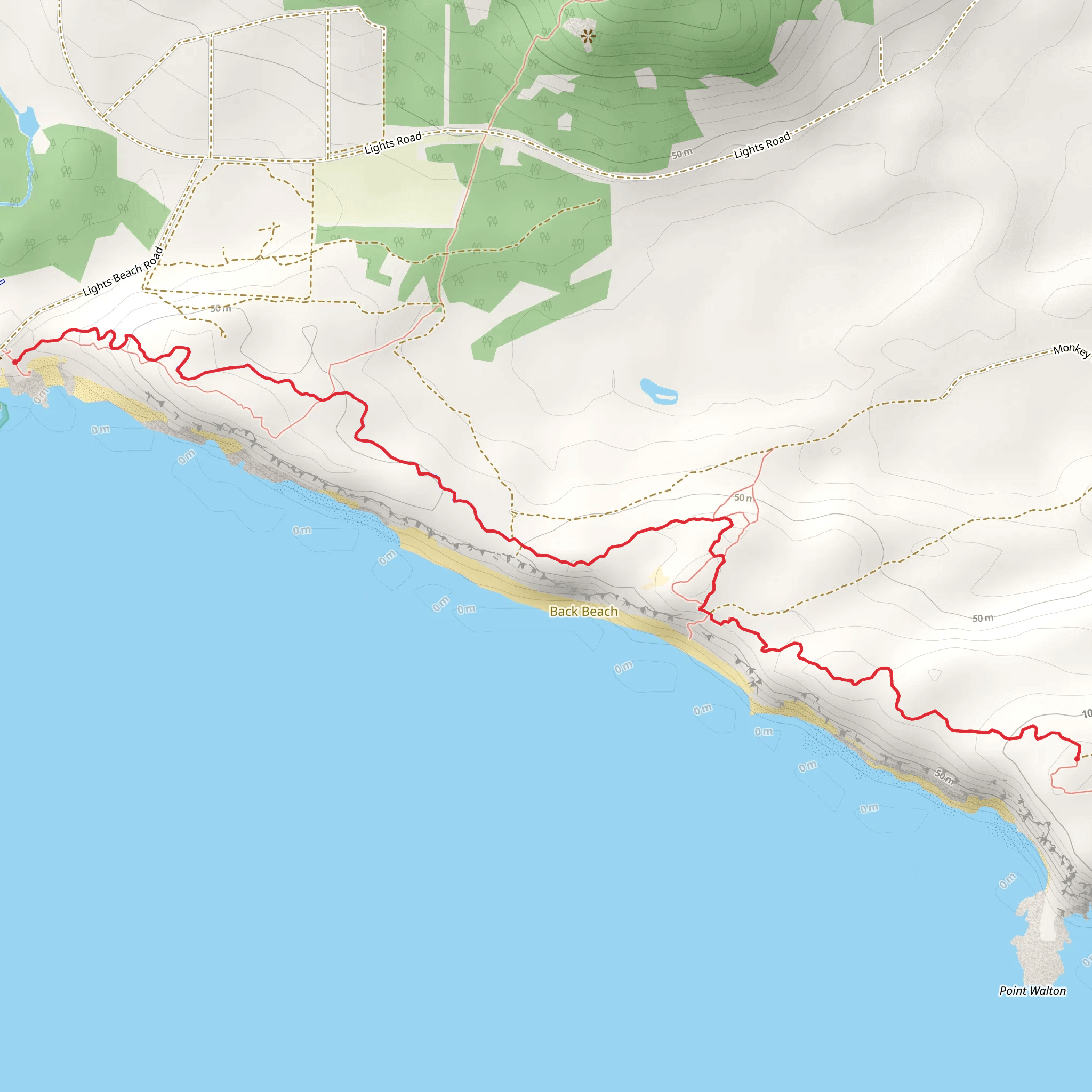 Pooryungup Water Walk mobile static map