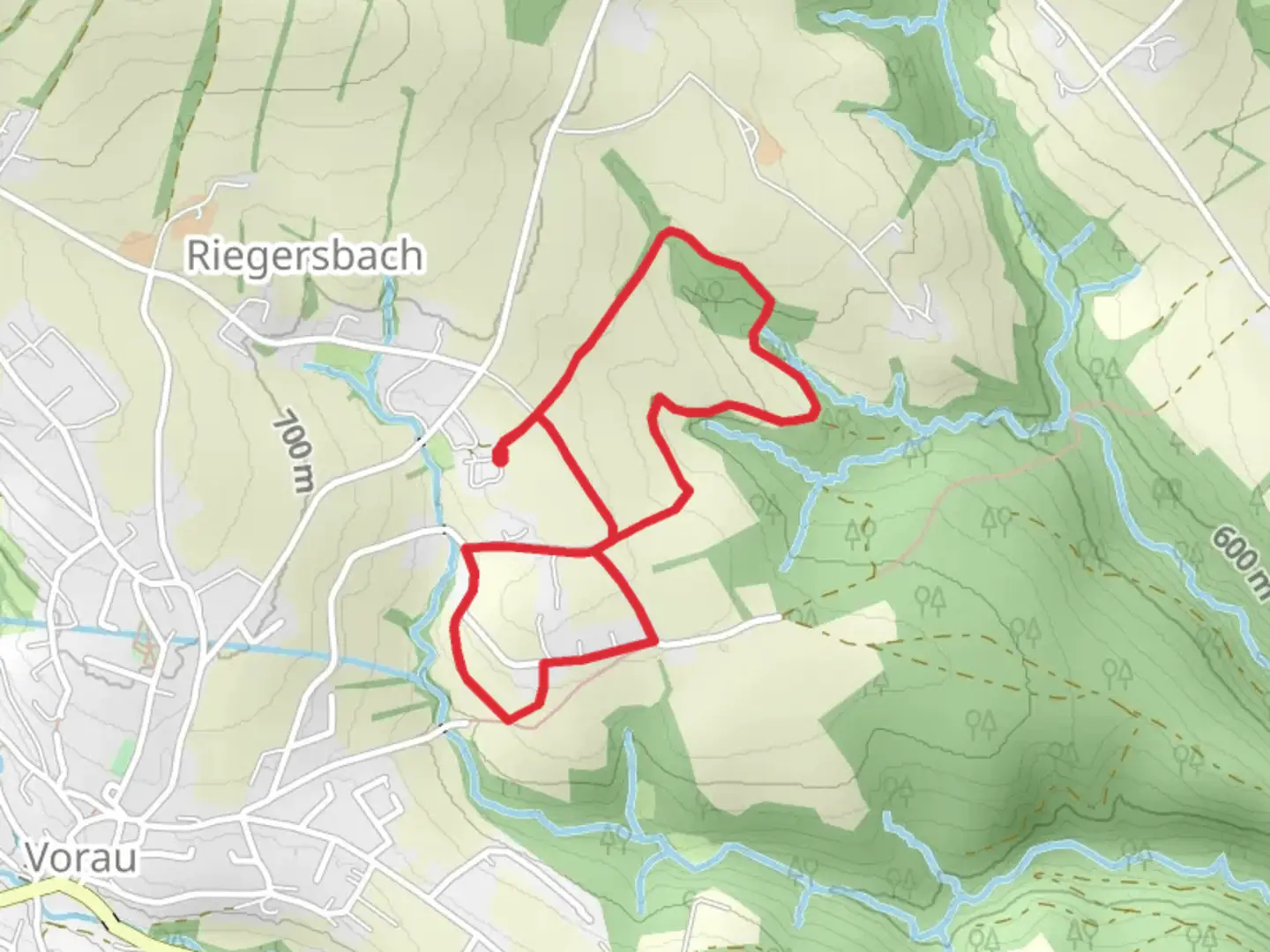 An image depicting the trail Perforated Stone Loop and its surrounding area.