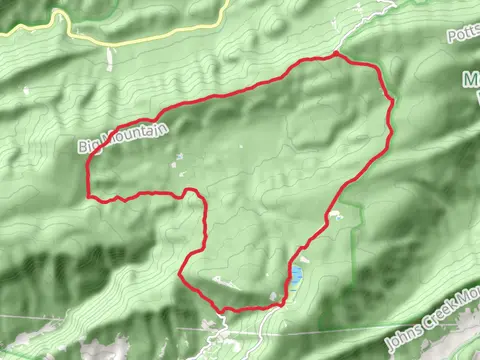 Mountain Lake and Salt Sulphur Springs Turnpike and Little Meadow Road Loop