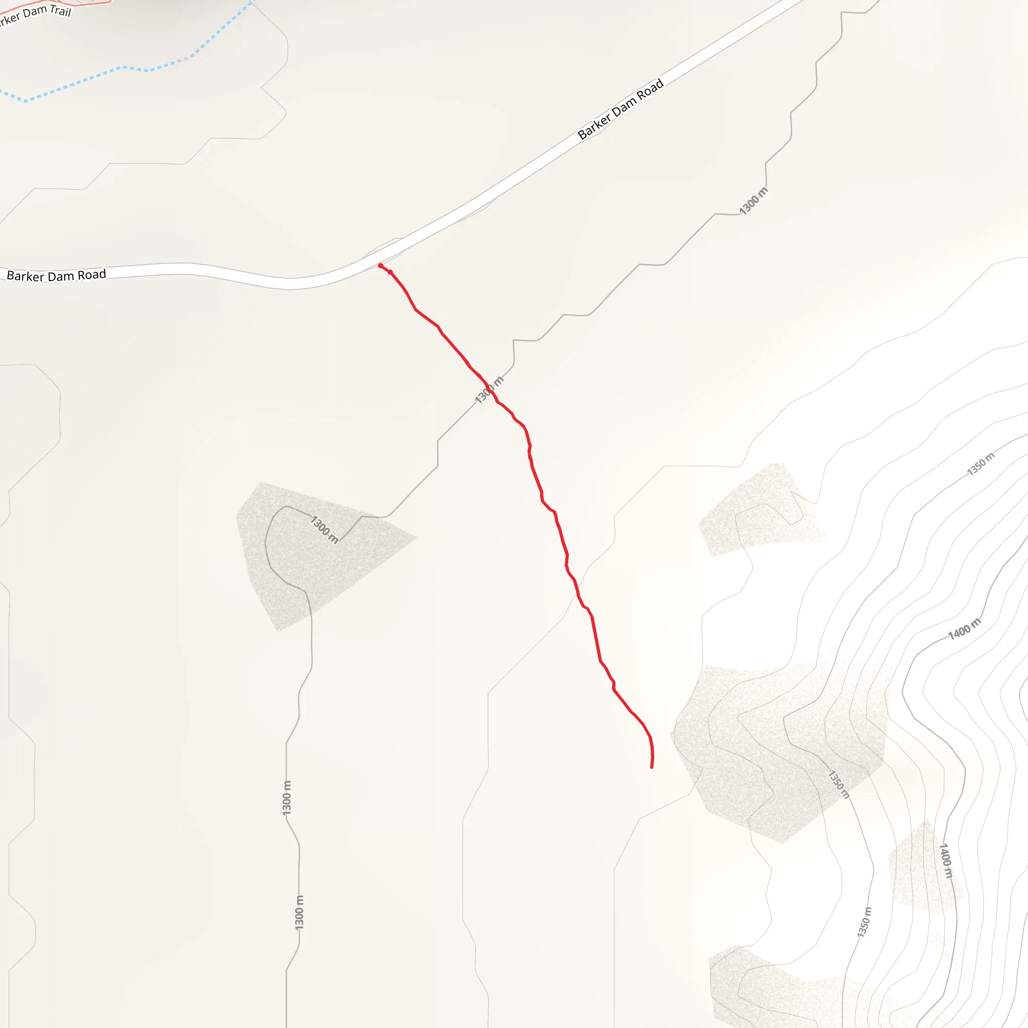 Unknown Trail mobile static map