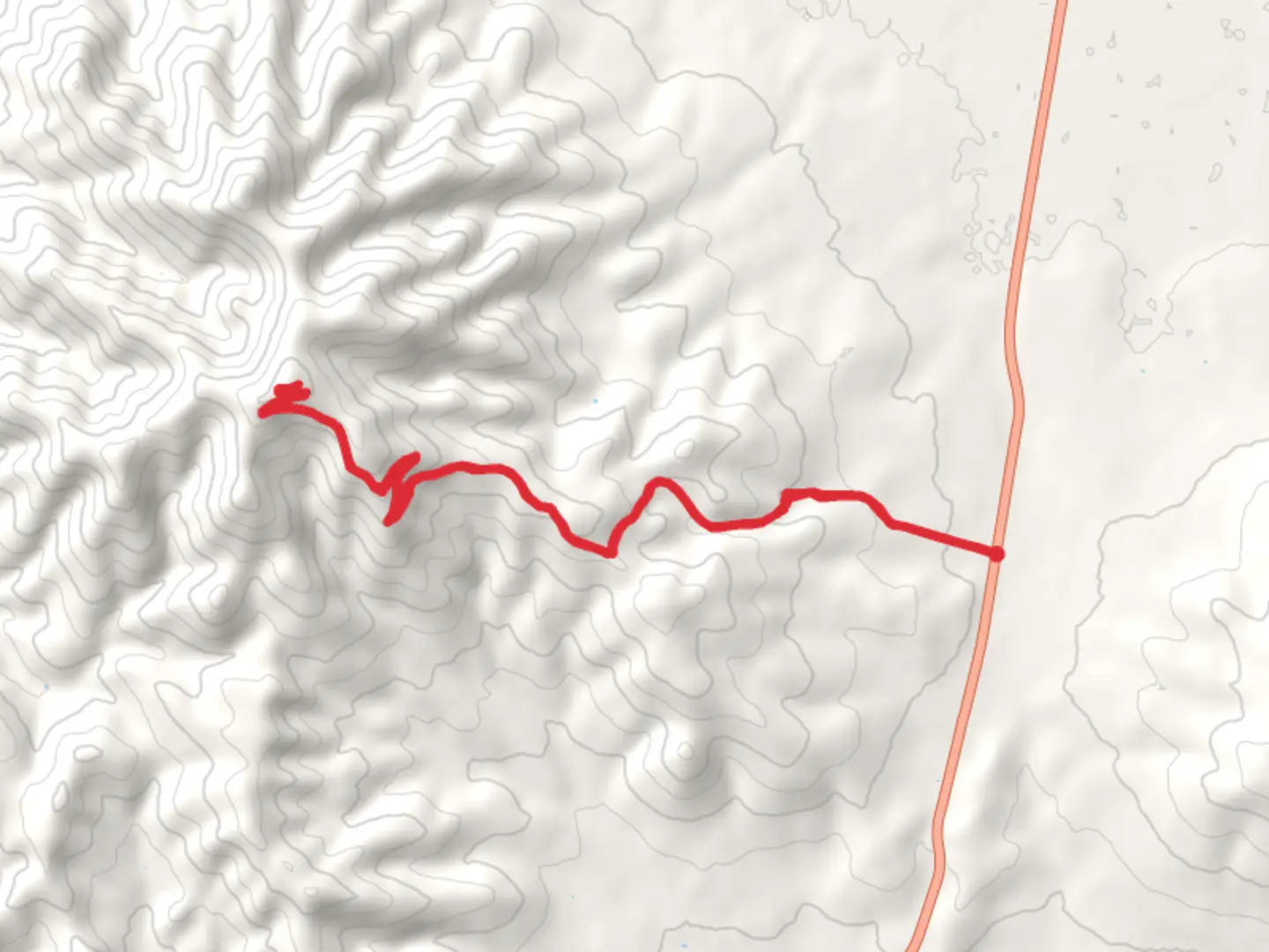 An image depicting the trail Shaffer Mountain and its surrounding area.