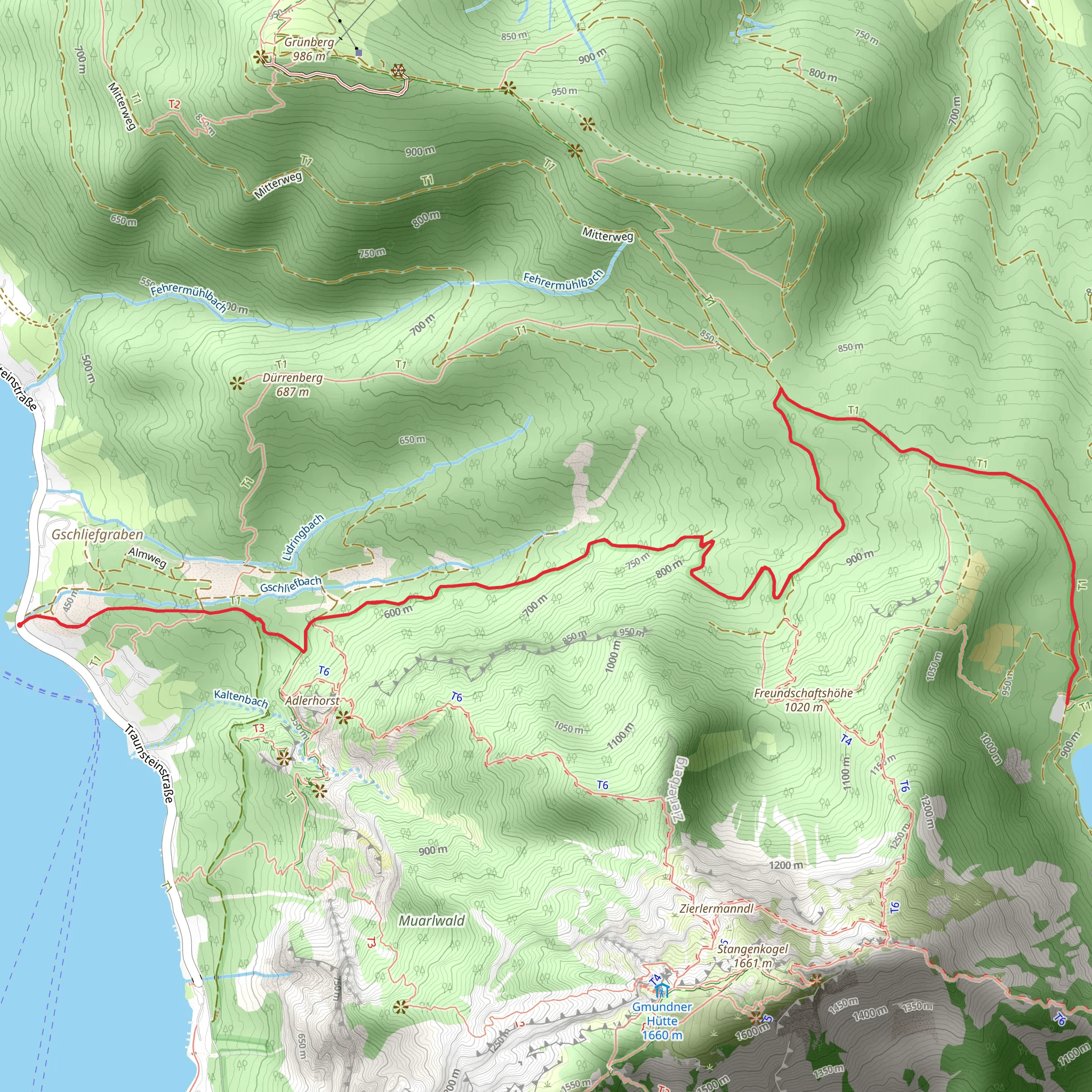 Seegasthof Hoisn - Lake Laudachsee mobile static map