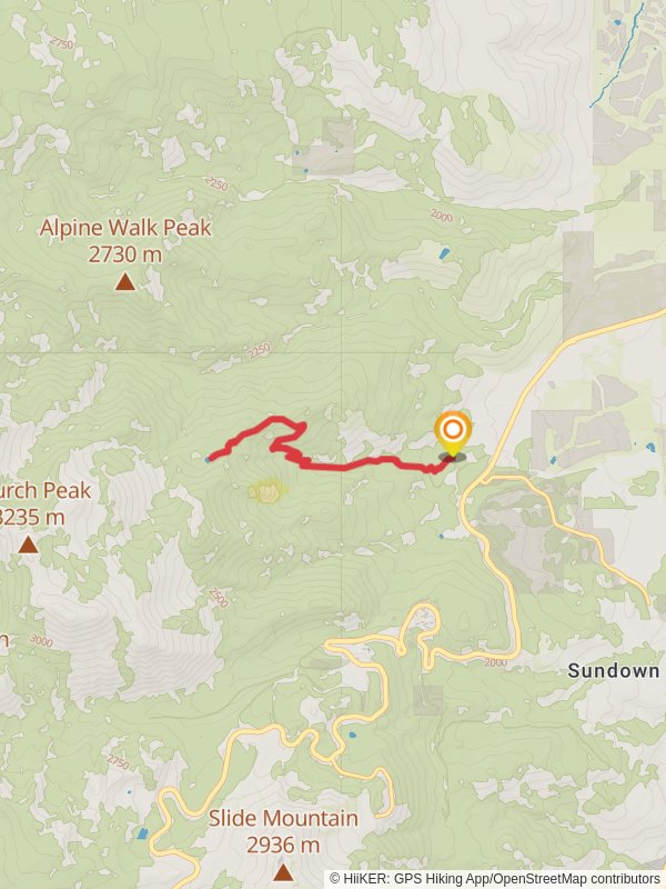 Church's Pond via Jones-Whites Creek