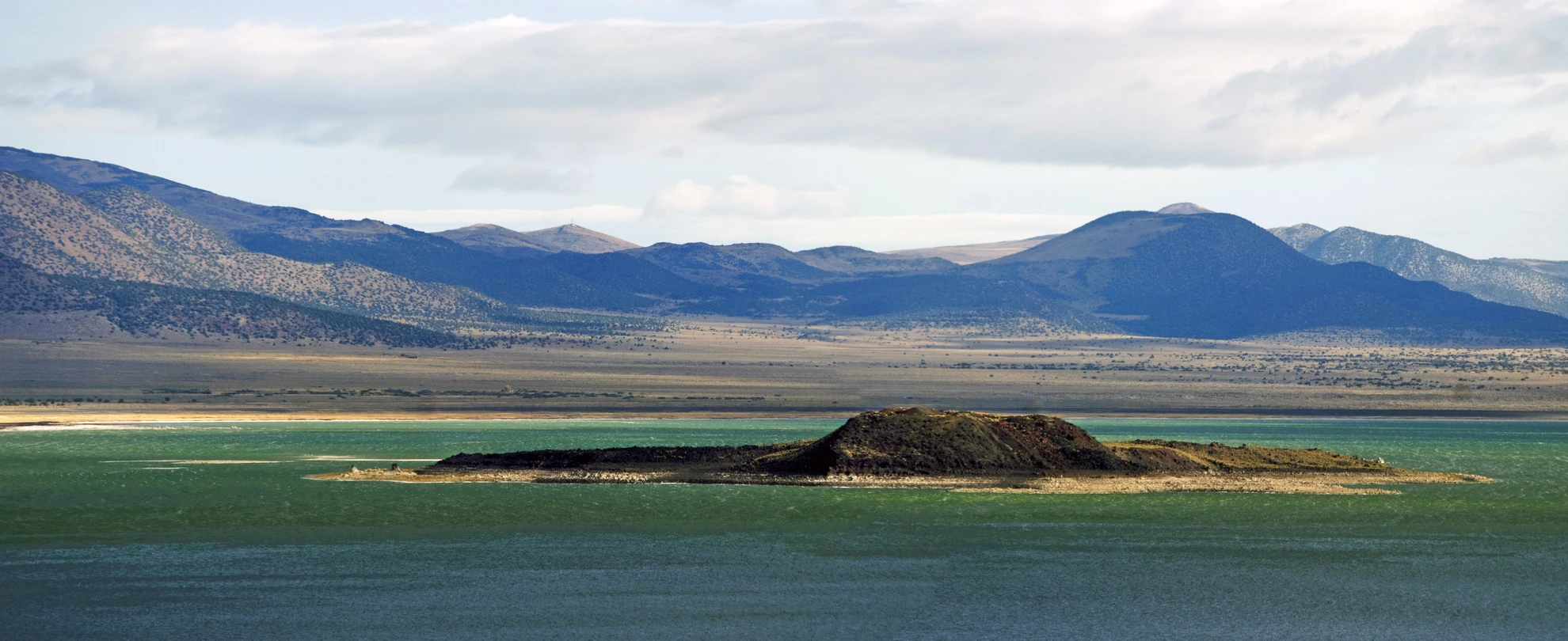 An image depicting the trail Mono Lake Trail Out and Back and its surrounding area.