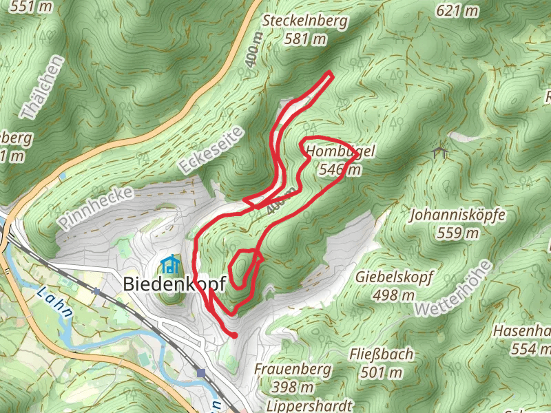 Großer Eschenberg, Hombugel and Arnoldsgrund Loop