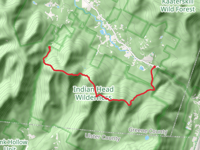 Indian Head Mountain and Sugarloaf Mountain via Overlook Trail