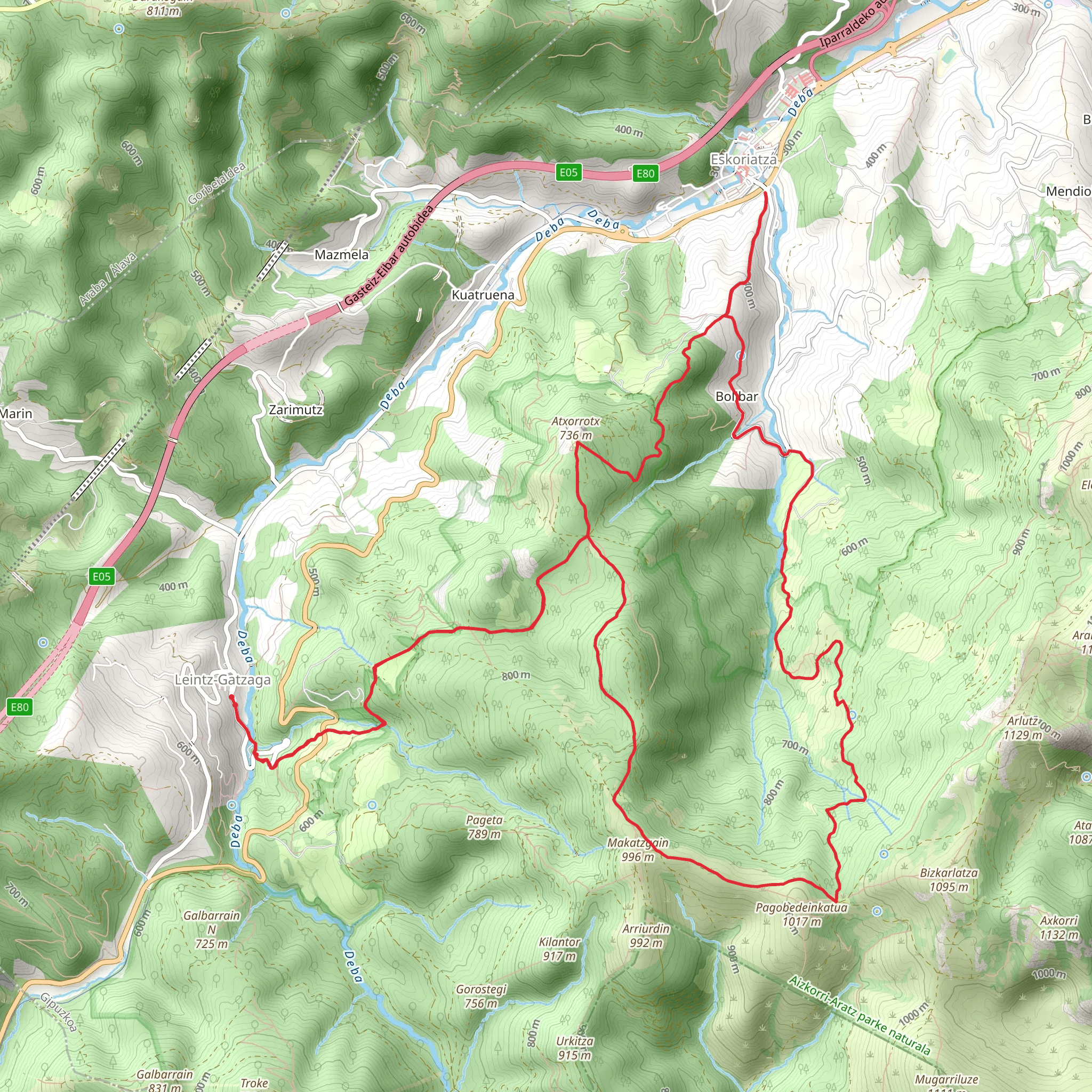 Aitzorrotz Domains PR GI 3001 mobile static map