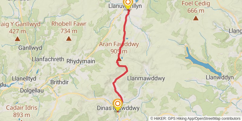 Hope House Way stage 20 Map