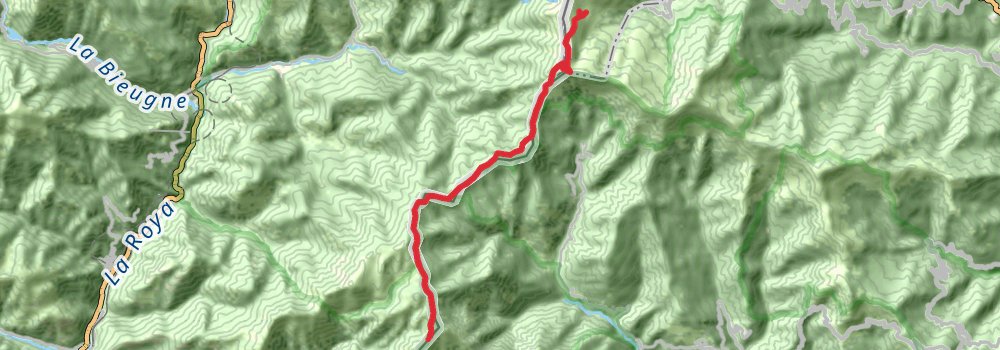 Grande Traversata delle Alpi stage 63 Map