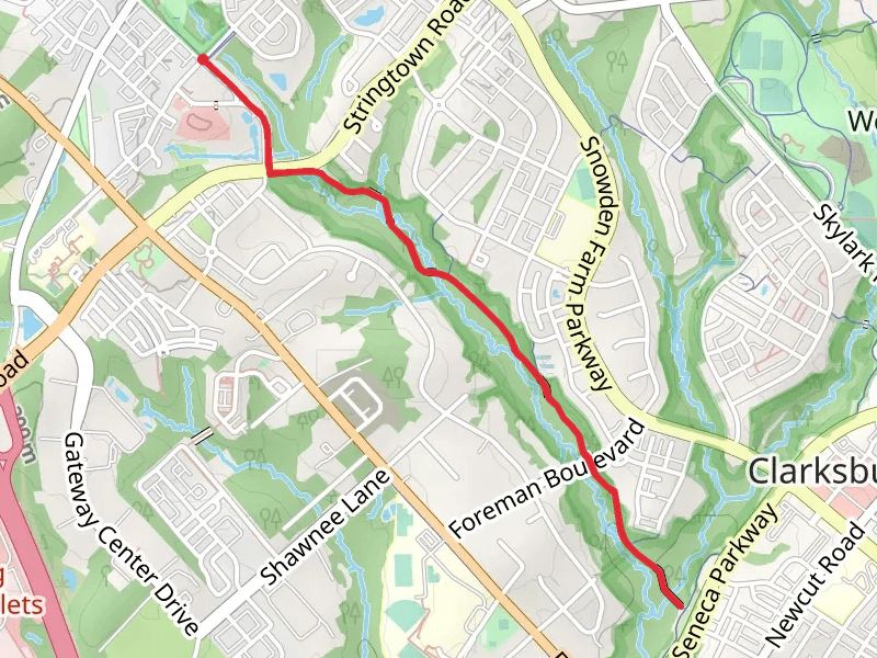 Clarksburg Village Walking Trail