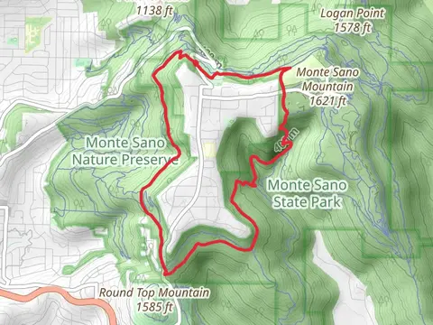 Cold Springs, Arrowhead and High Loop Trail
