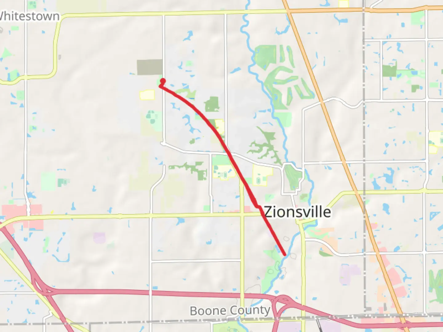 An image depicting the trail Big 4 Rail Trail and its surrounding area.