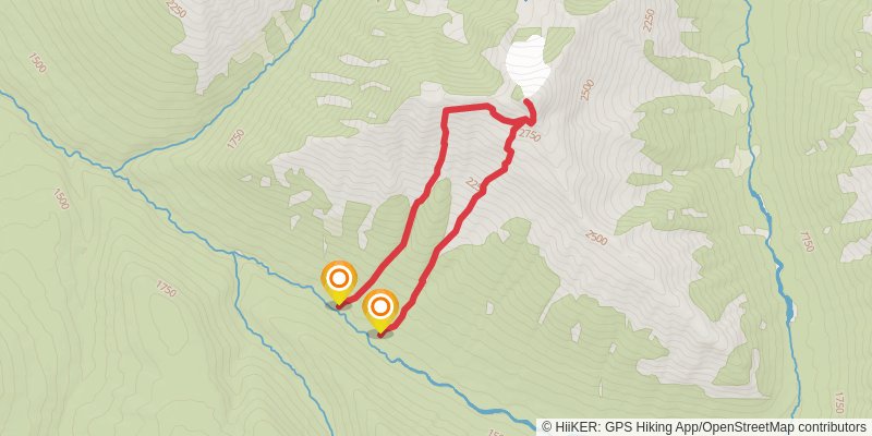 Continental Divide Trail alt 30 Map