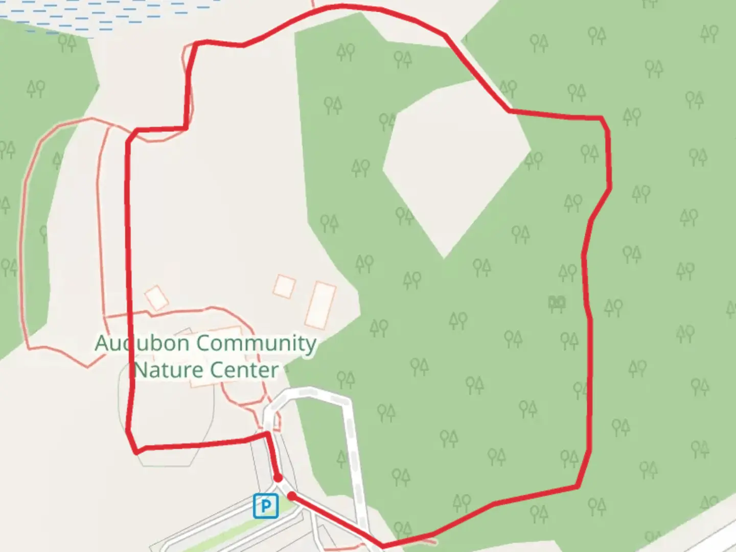 An image depicting the trail Riverside Road Loop Trail and its surrounding area.