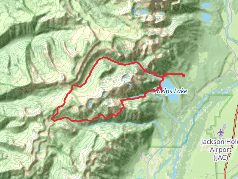 Valley, Death Canyon and Granite Canyon Loop Trail