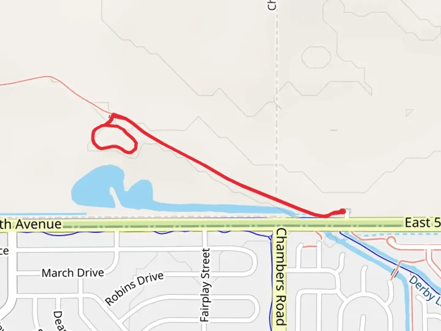 An image depicting the trail Highline Loop Trail and its surrounding area.