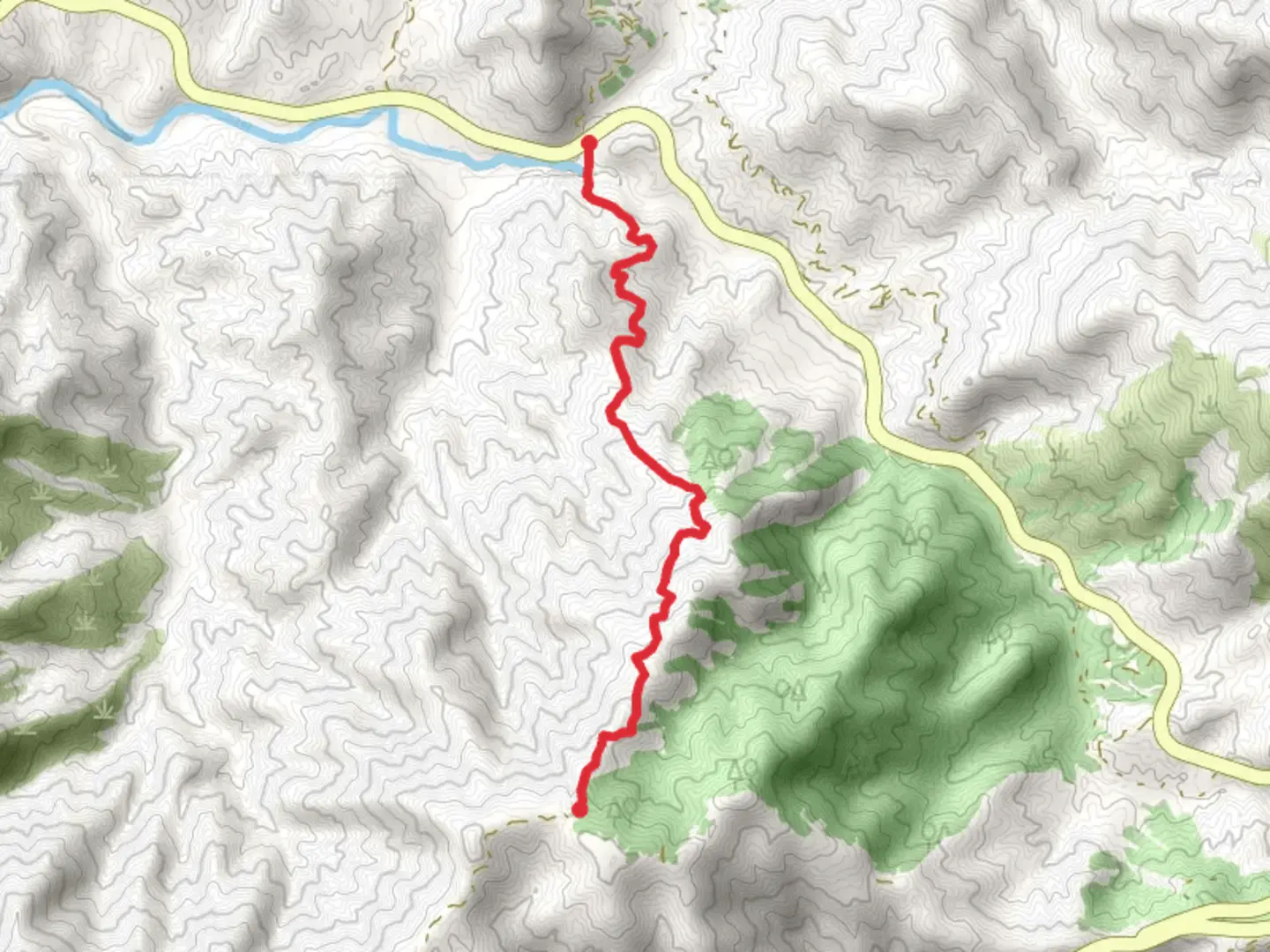 An image depicting the trail Barley Flat Trail and its surrounding area.