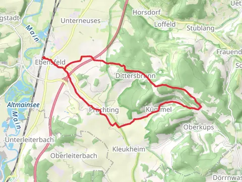 Ebensfeld to Kummel Loop