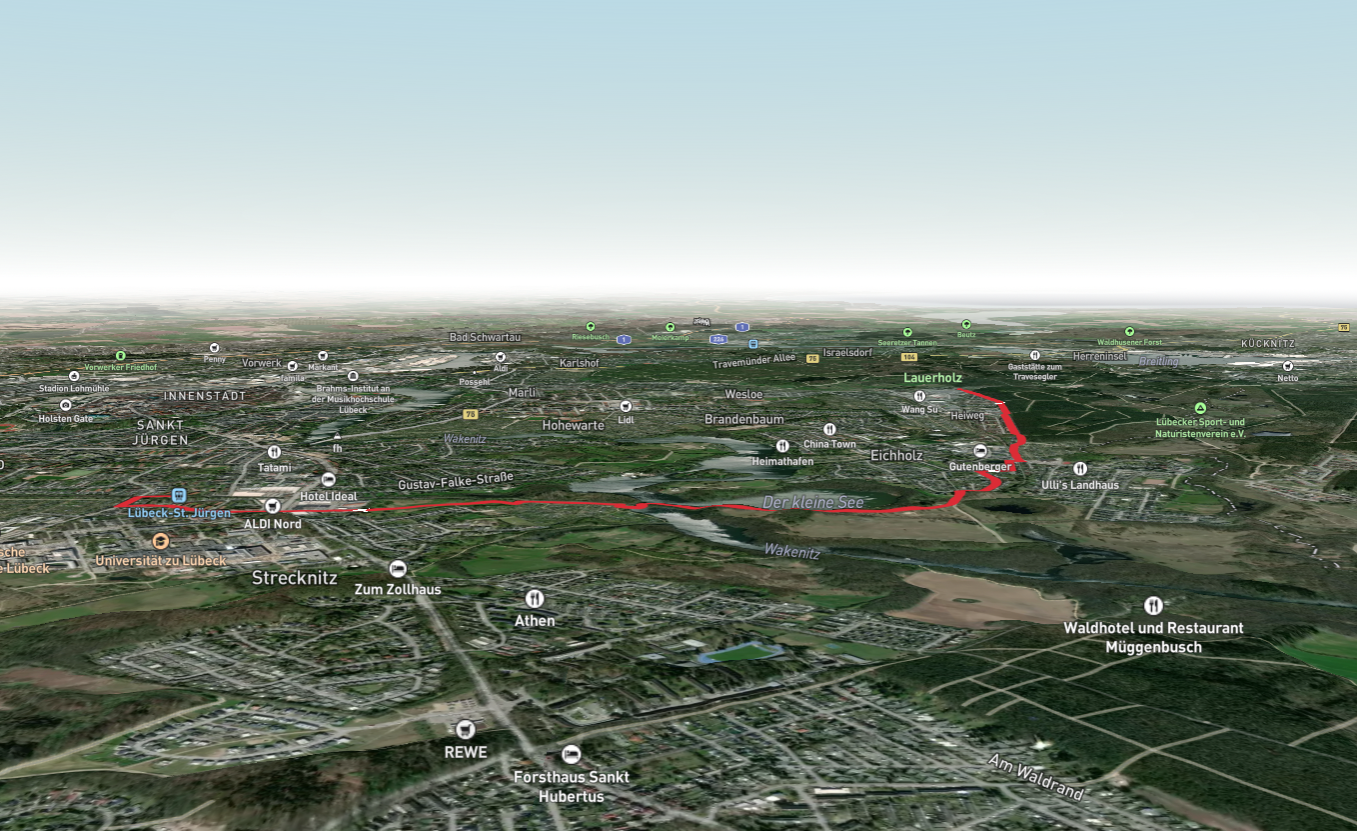 Der Kleine See via Draegerweg