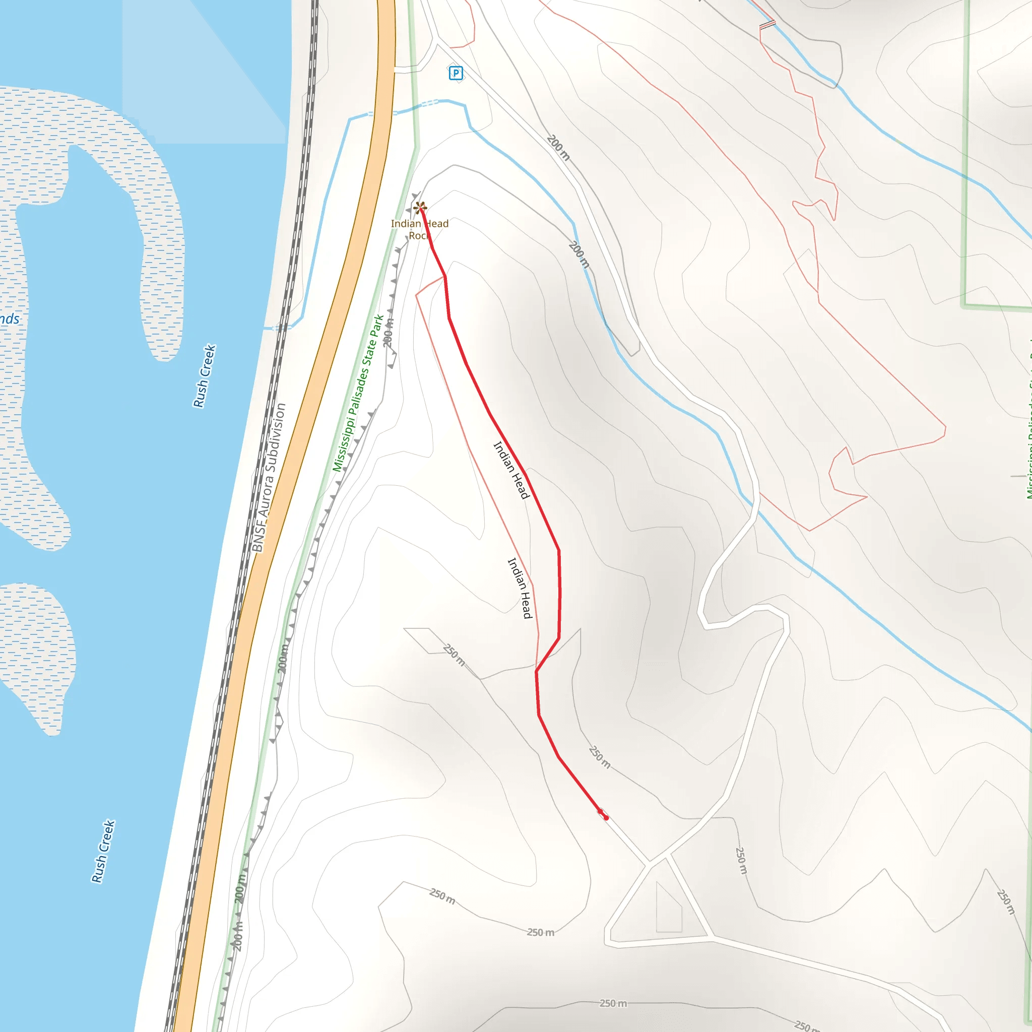 Indian Head mobile static map