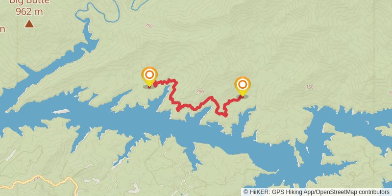 Lakeshore Trail - East stage 4 Map