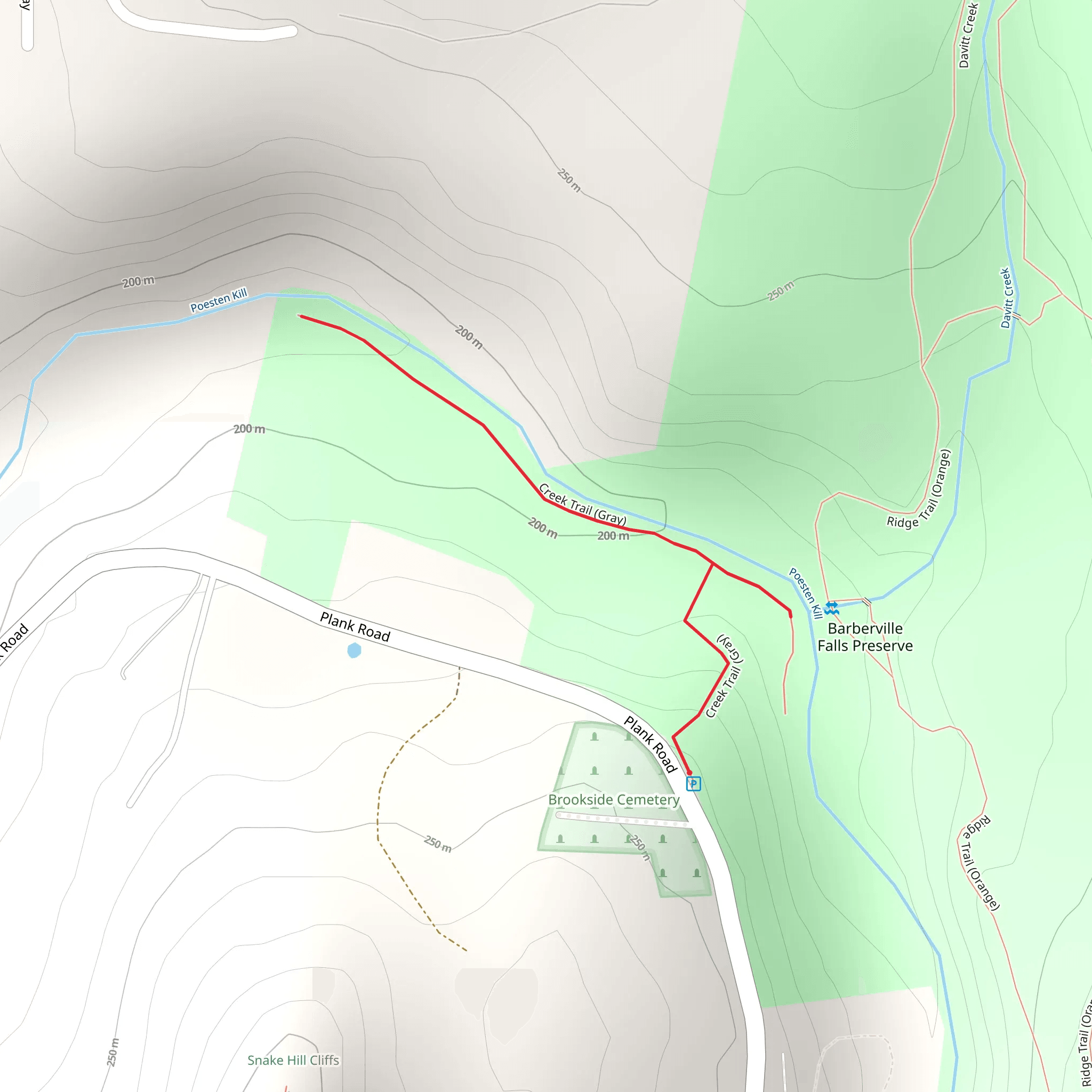 Poesten Kill mobile static map