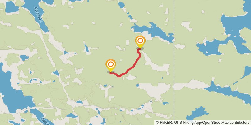 Mantario Trail alt 1 Map