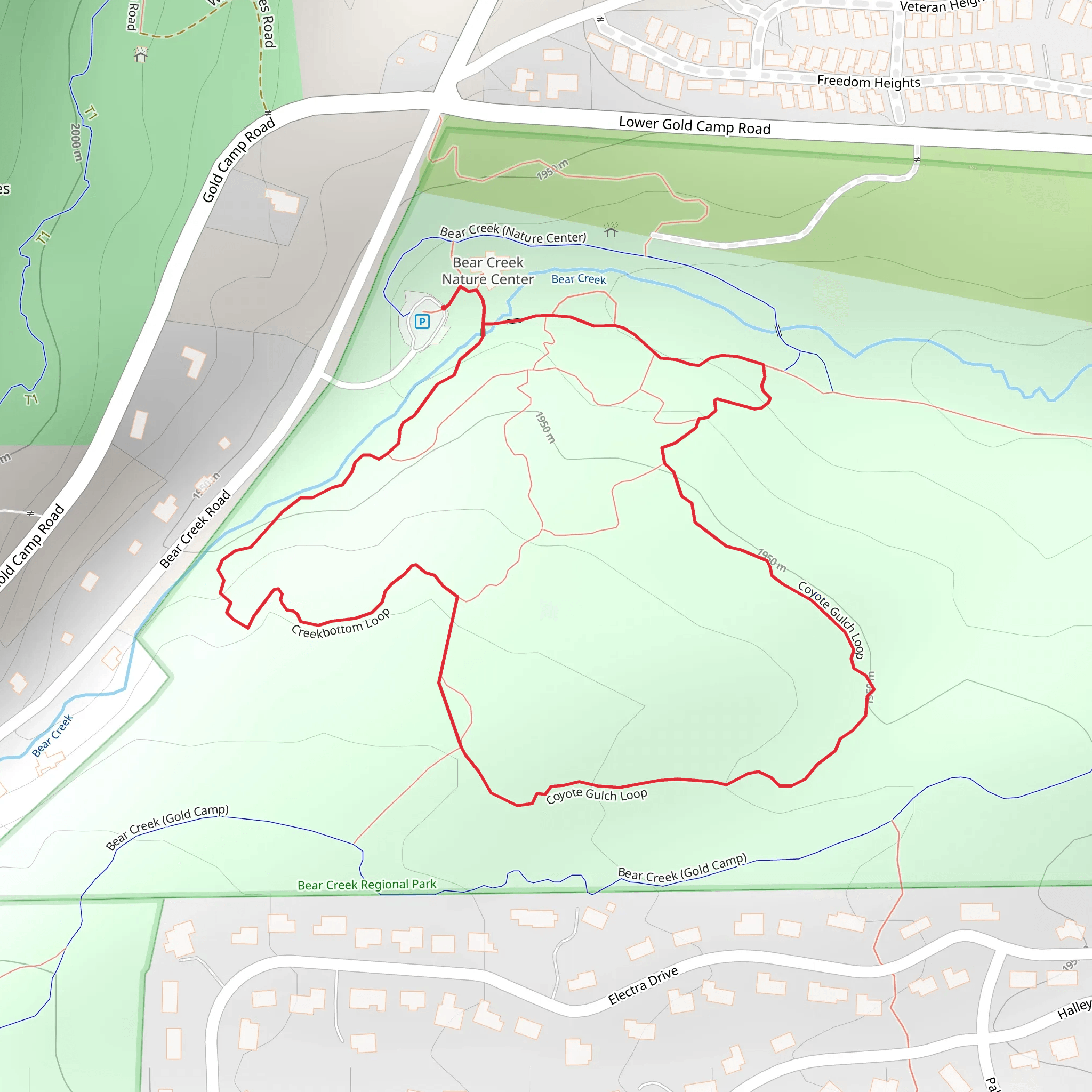 Coyote Gulch Loop mobile static map