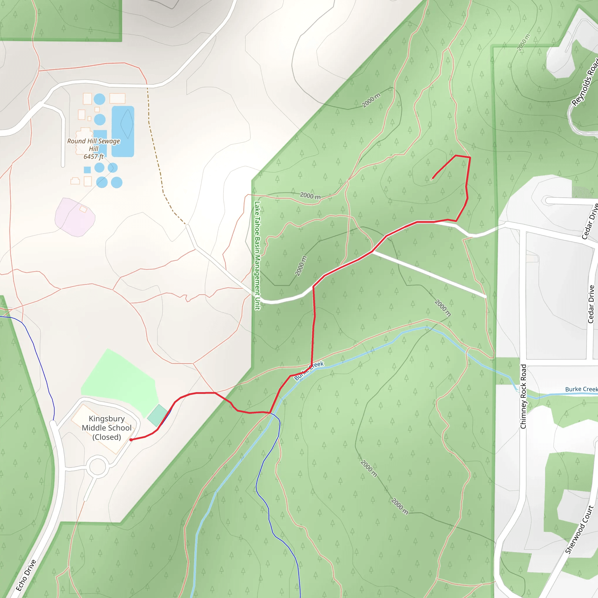 Echo Drive mobile static map