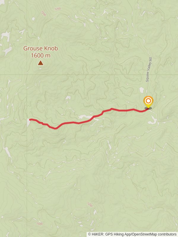 Mill Point - Galena Point Trail mobile static map