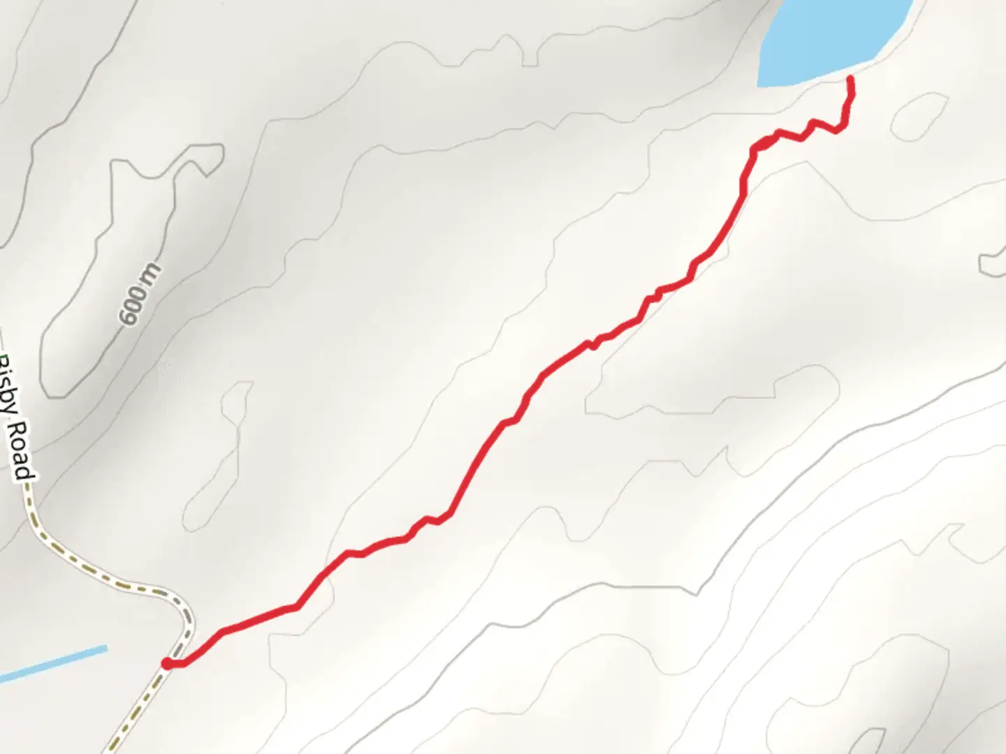 An image depicting the trail Combs Lake Out and Back and its surrounding area.