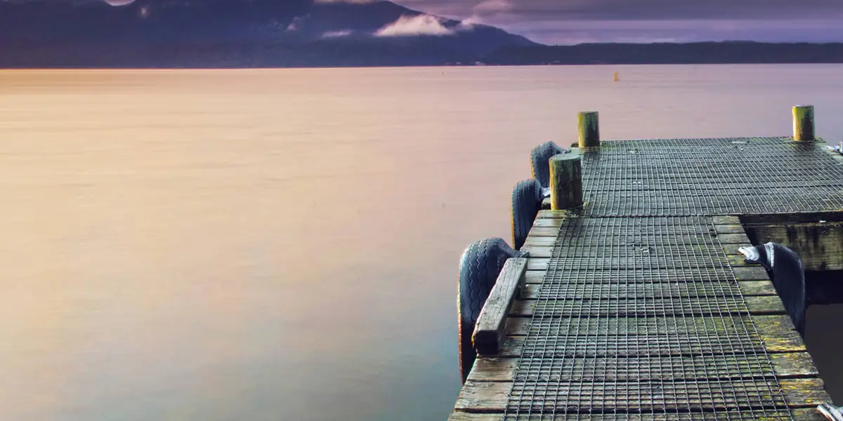 Lake Tarawera via Tarawera Falls Track
