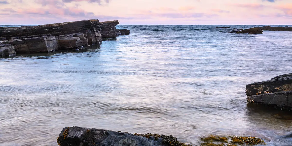 Howick and Cullernose Point from Craster