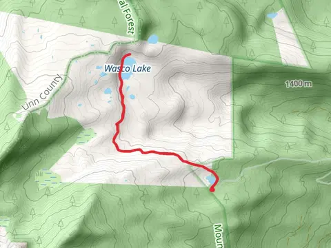 Jack Lake to Wasco Lake