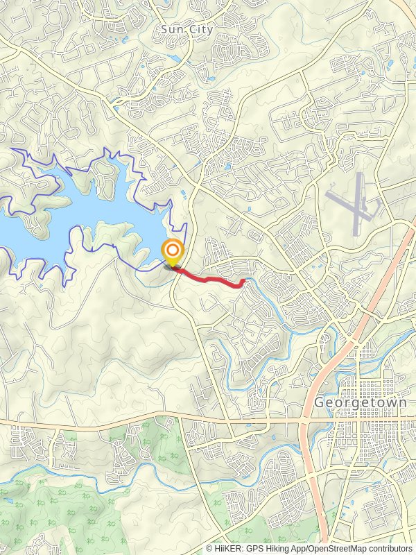 Walk along North Fork San Gabriel River