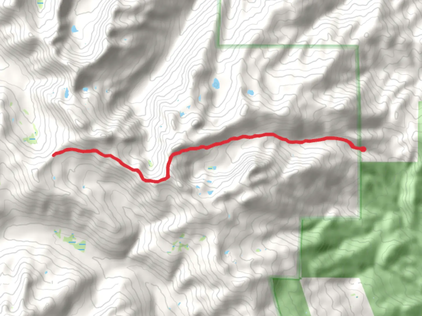 An image depicting the trail Poison Canyon Trail and its surrounding area.